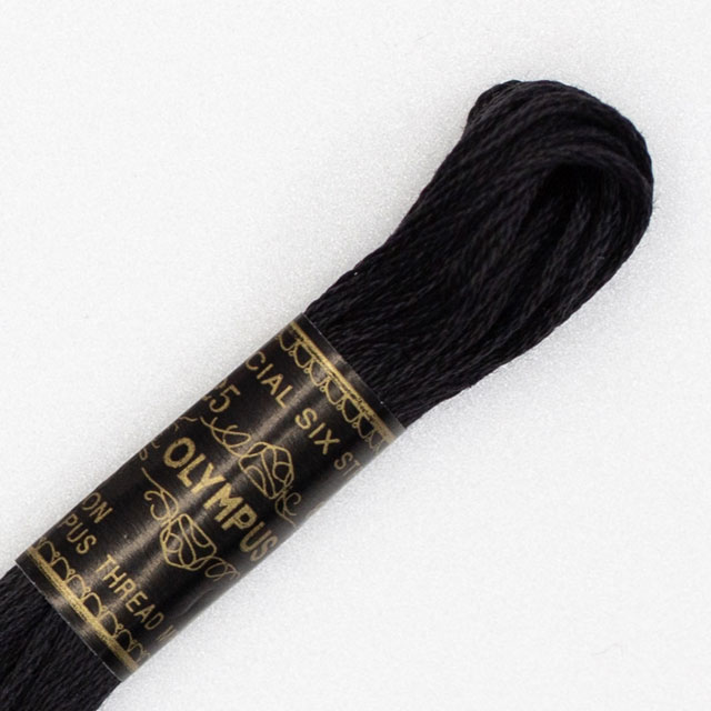 刺しゅう材料 オリムパス 刺繍糸 25番 色番900 (H)_5a_