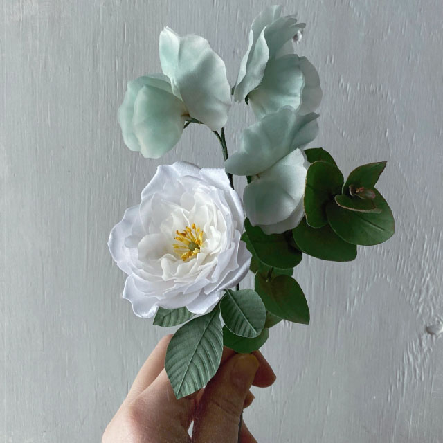 【新宿本店11F】6/25,7/9,7/23 utopianoと作る布花標本教室～初級編～