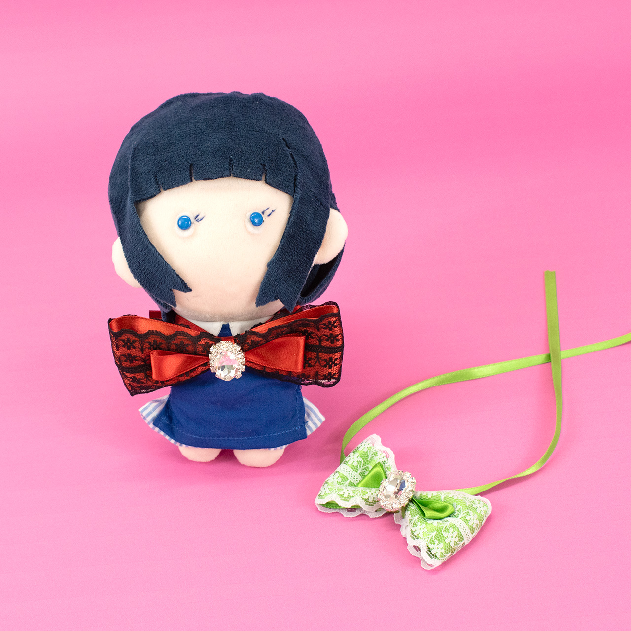 【本店7F】＜#オカダヤハロウィン＞両面テープで作る！ぬいぐるみリボンタイ