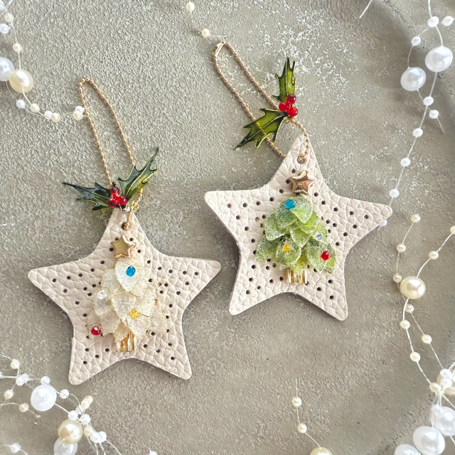 【本店11F】11/22 造花小物『クリスマスツリー』