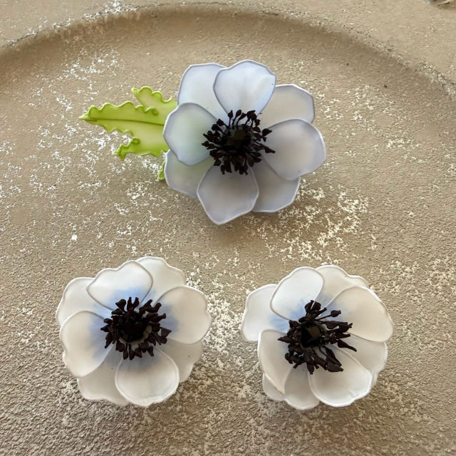 【本店11F】2/28 造花小物『アネモネアクセサリー』