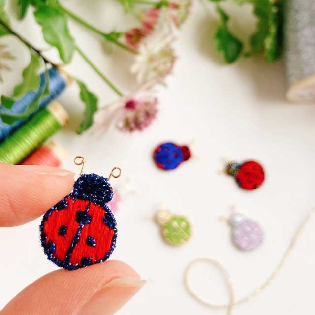 【本店11F】5/19 kanaと作るてんとう虫のブローチ