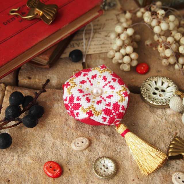 【町田店】5/22 アンカー刺しゅうキットワークショップ　ちいさなビスコーニュストラップ