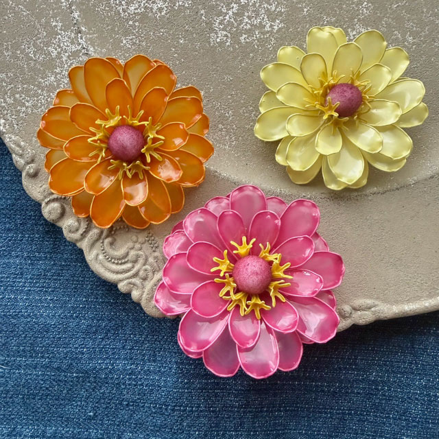 【本店11F】7/4 造花小物『ジニア』