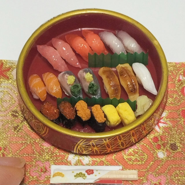 【本店11F】11/13・12/18 happyと作るミニチュアフード体験教室にぎり寿司作り