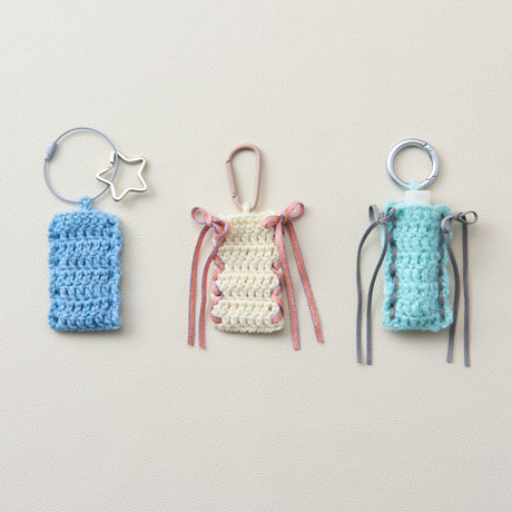【手芸材料店各店】11/1～12/19「Enjoy crochet with Okadaya ＆Clover」長編みのリップケース