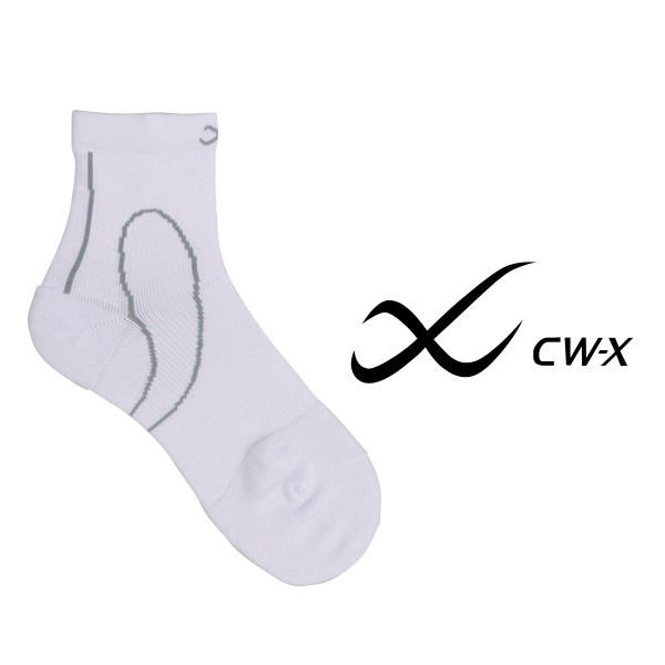 BCR608｜ワコール CW-X パーツ プレーンソックス ショートタイプ ユニセックス 男女兼用 スポーツ用靴下 下着・ランジェリーの専門店  アンテシュクレ(intesucre)