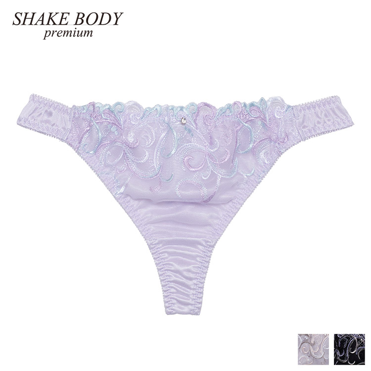 236106｜Shake Body フローラルブーケ Ｔバックショーツ 全3色 M