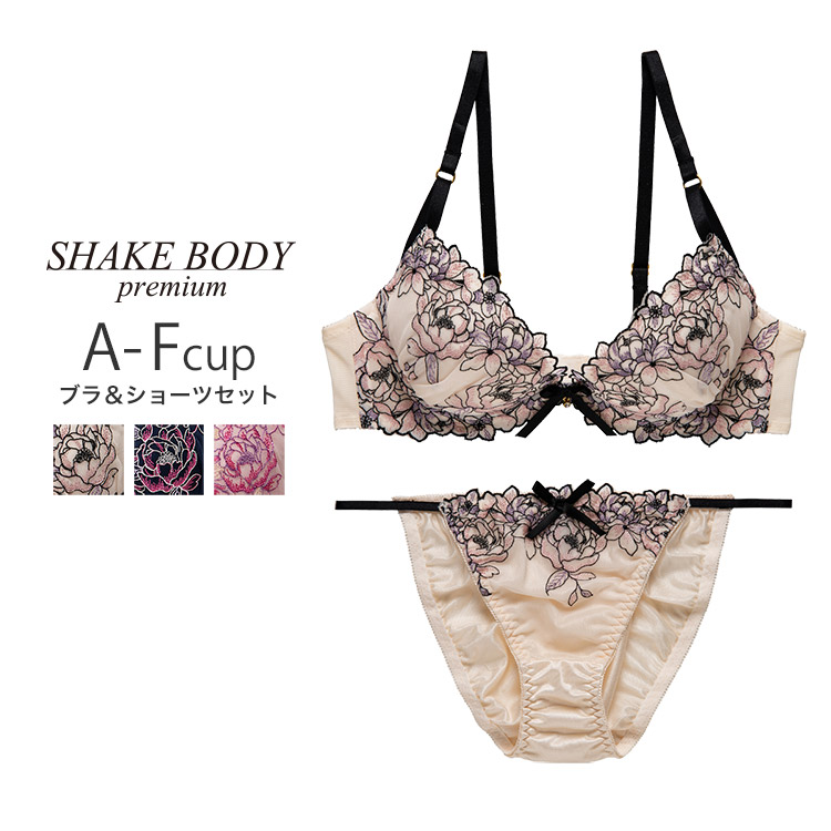 326055｜Shake Body セクシーカラフルライン ブラセット 全3色 A-F/65-75 下着・ランジェリーの専門店  アンテシュクレ(intesucre)