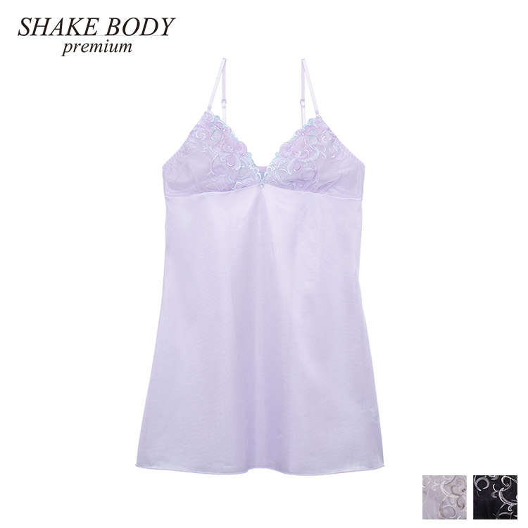 636084｜Shake Body フローラルブーケ スリップ 全3色 M