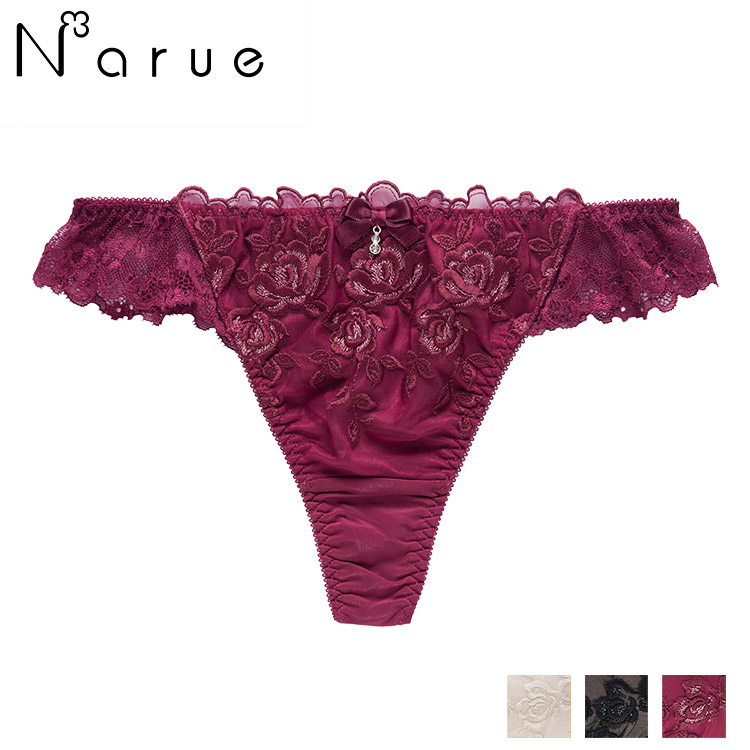 19-58106｜ナルエー narue ロジェ Ｔバックショーツ 全3色 M