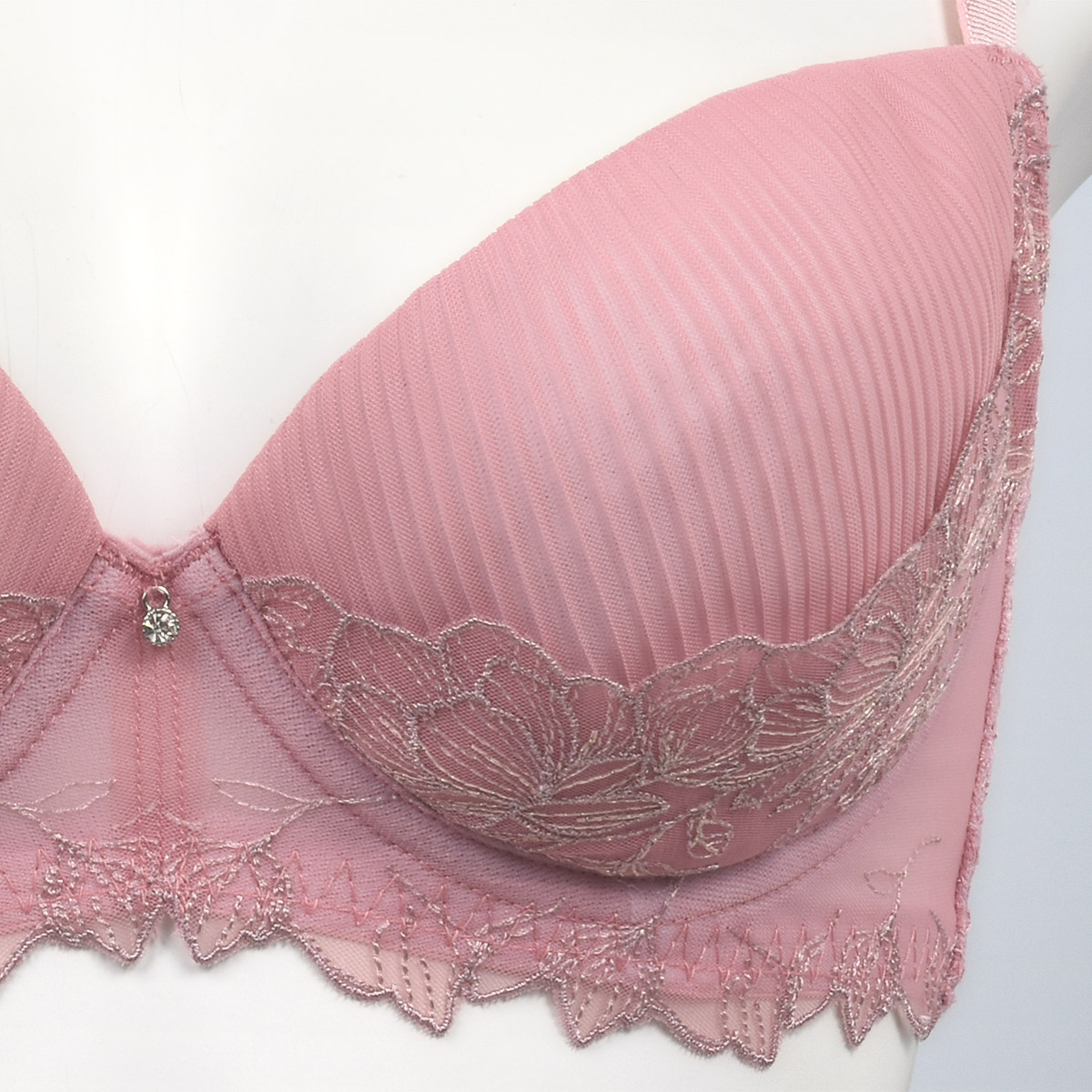 【8/27発売】IBT396|アンテシュクレ intesucre なでしこブラ スレンダースタイル ブラジャー単品 脇高 サイドすっきりメイク CDEFGカップ アンダー60/65/70/75cm