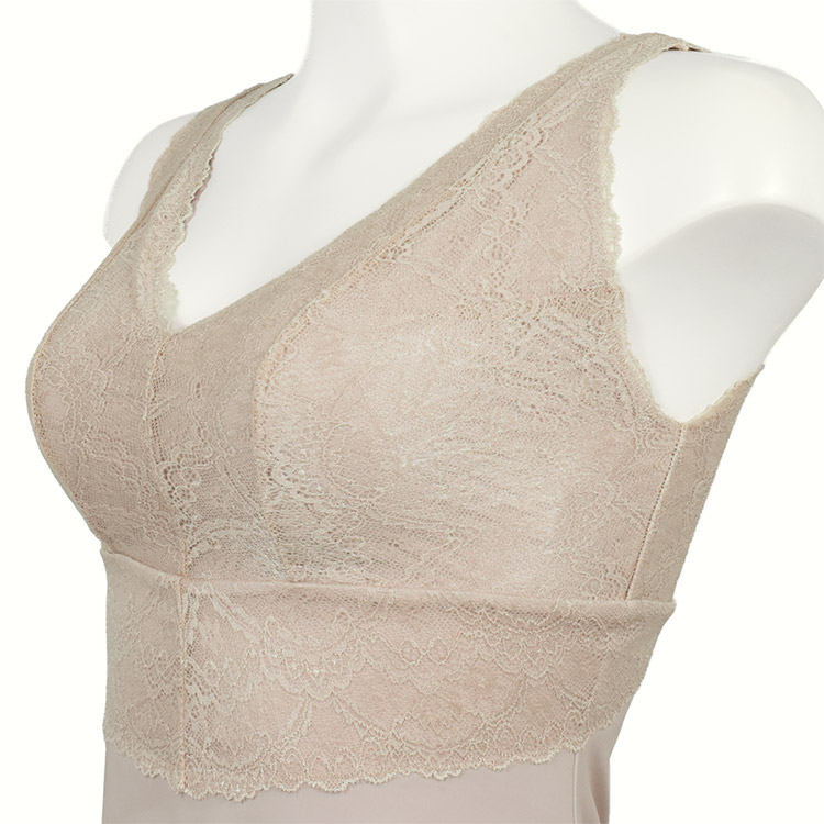 ILS400|アンテシュクレ intesucre ちーちょろす×intesucre Magic Slip スリップ M-L/L-LL/LL-3L 丈90cm