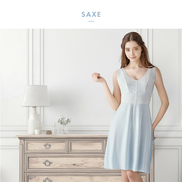 ILS400|アンテシュクレ intesucre ちーちょろす×intesucre Magic Slip スリップ M-L/L-LL/LL-3L 丈90cm