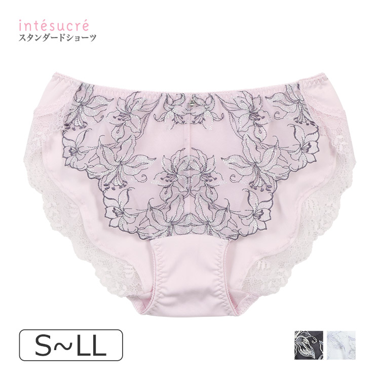 ISP390｜アンテシュクレ intesucre 脇高ブラ Premium IBT390ペア スタンダードショーツ S/M/L/LL