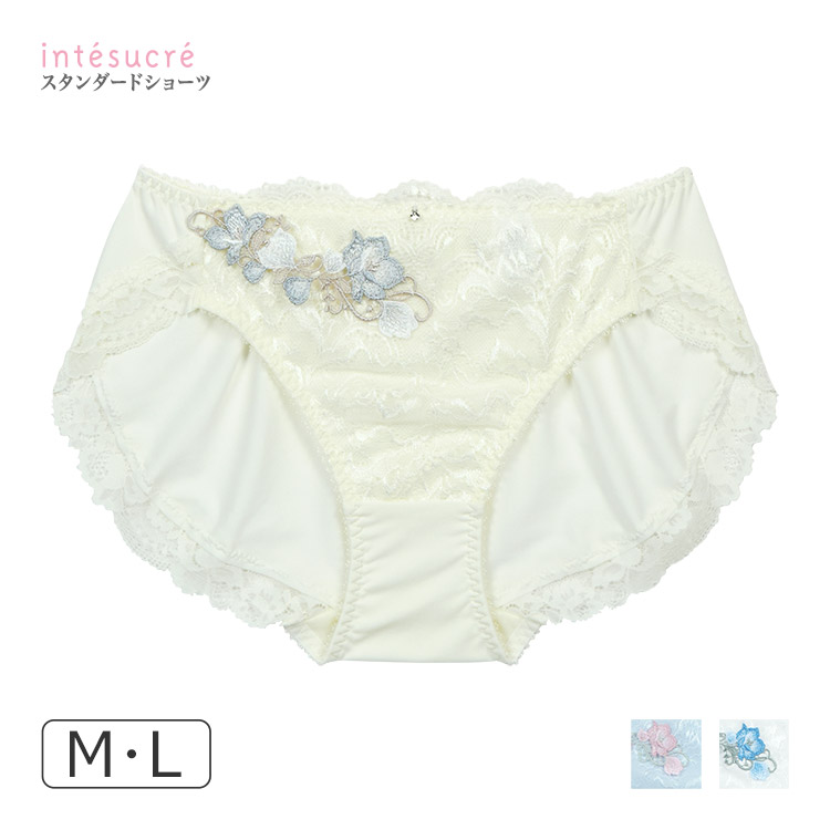 ISP391｜アンテシュクレ intesucre なでしこブラ IBT391ペア スタンダードショーツ M/L
