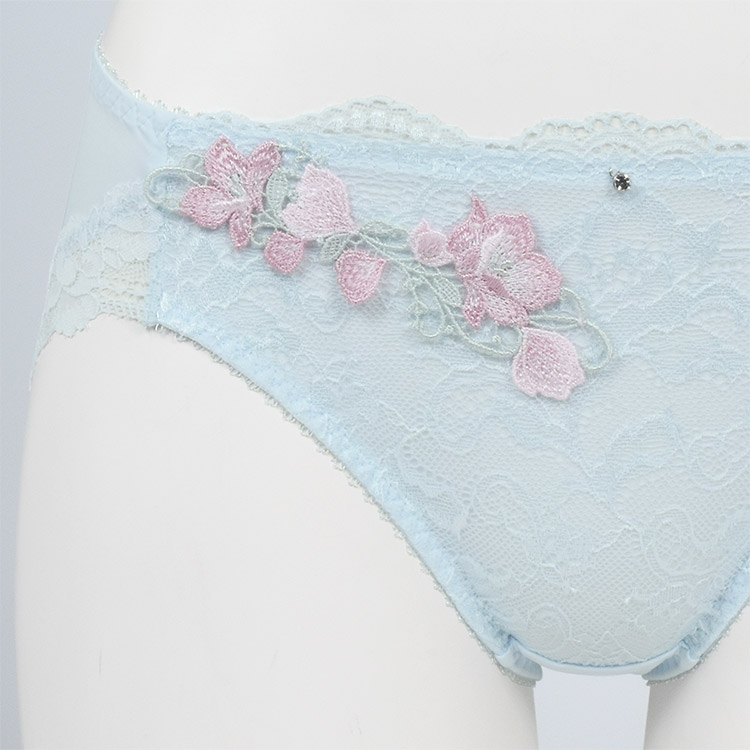 ISP391|アンテシュクレ intesucre なでしこブラ IBT391ペア スタンダードショーツ M/L