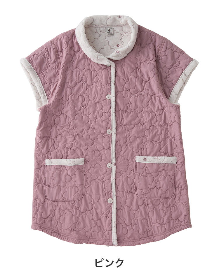 ナルエー Narue ピーチスキンキルト デイジー ルームウェア ロングベスト 全4色 M L 下着 ランジェリーの専門店 アンテシュクレ Intesucre