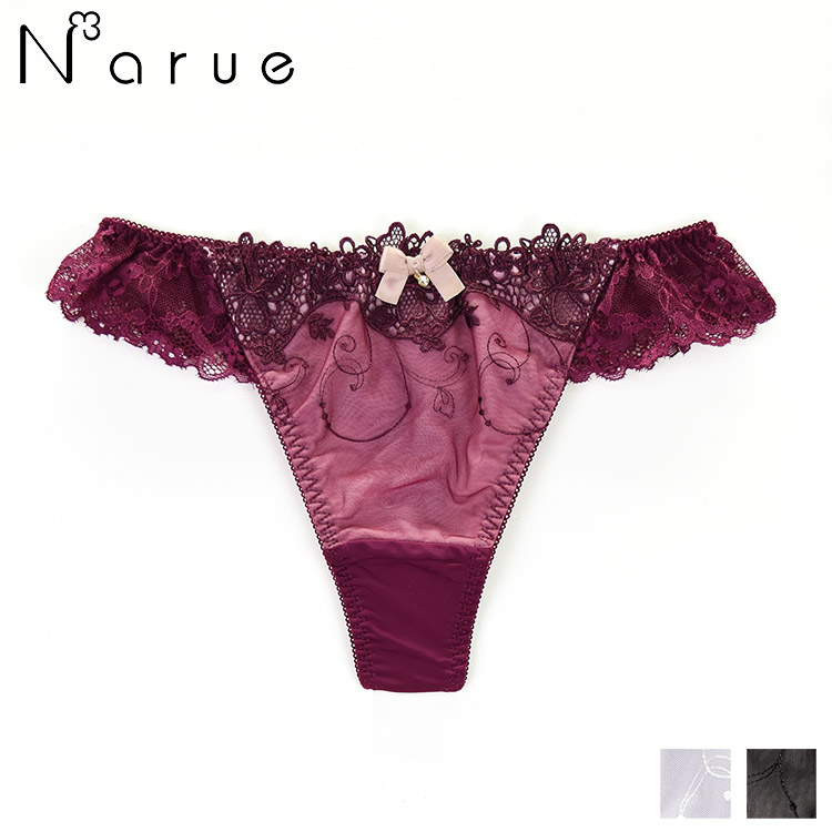 20-58136｜ナルエー narue インケミチュール Ｔバックショーツ 全3色 M