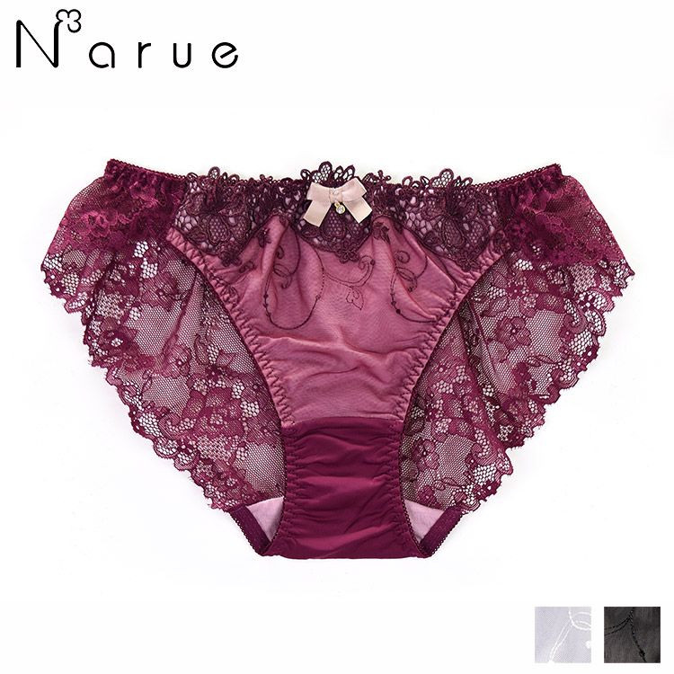 20-58137｜ナルエー narue インケミチュール バックレースショーツ 全3色 M