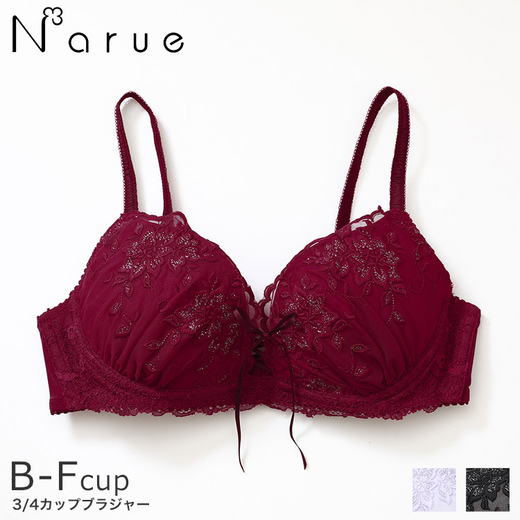 20-78515｜ナルエー narue スフレフルール 20-78515シリーズ ブラジャー単品 Ｌワイヤーブラ 全3色 B-F/65-75