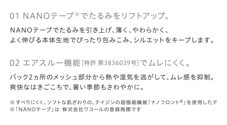 GRC497｜ワコール SUHADA 肌リフト ガードルショーツ ジャストウエスト ロング丈 58/64/70/76/82