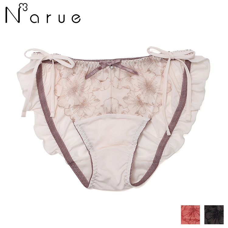 21-58137｜ナルエー narue ボニー 21-58536シリーズ サイドリボンショーツ 全3色 M