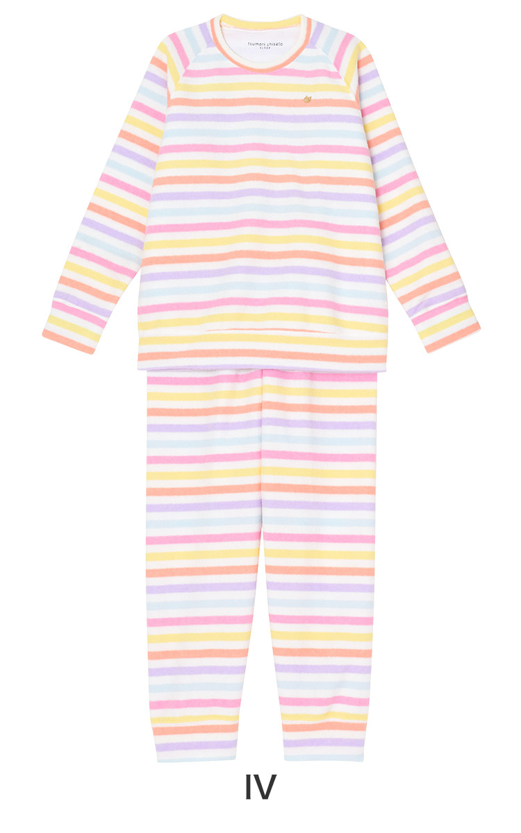 UDR418｜ワコール ツモリチサト スリープ パジャマ 上下セット ロング袖＋ロング丈 全3色 M/L