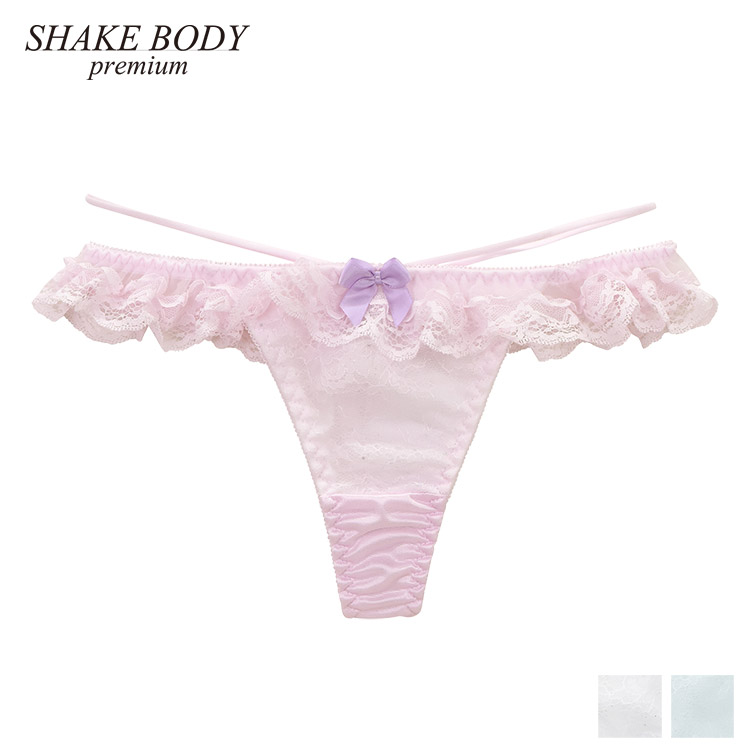 227025｜Shake Body ガーリー ロリポップ Ｔバックショーツ 全3色 M