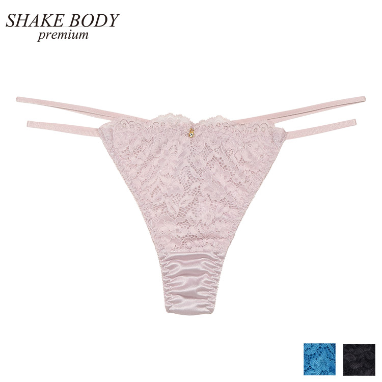 227065｜Shake Body エレガントバックスタイル Ｔバックショーツ 全3色 M