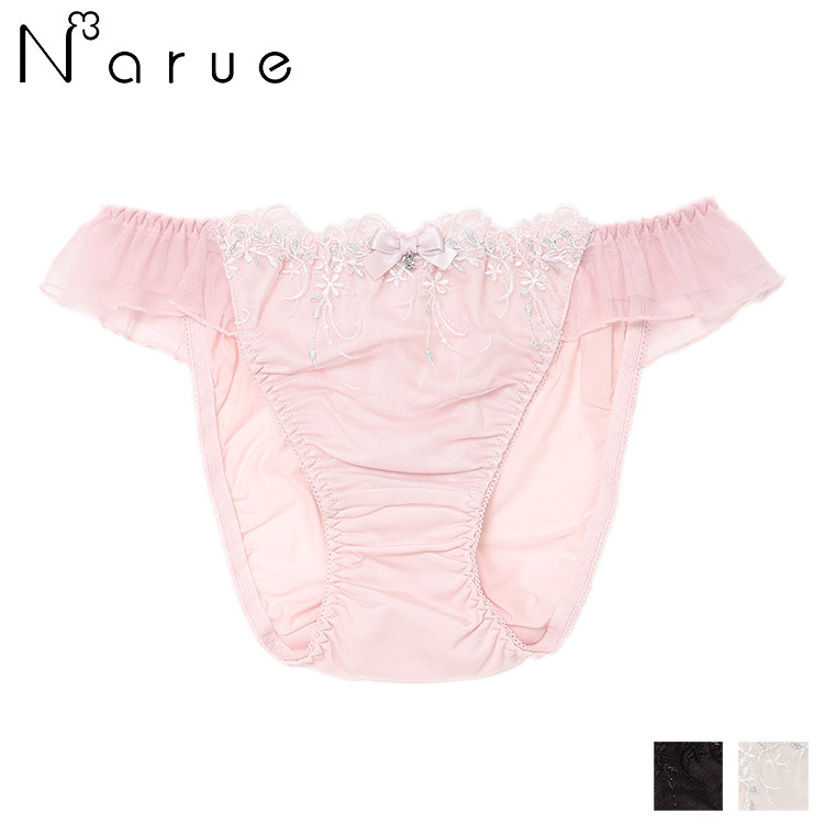 21-18120｜ナルエー narue フリルチュール 21-18520シリーズ スタンダードショーツ 全3色 M/L