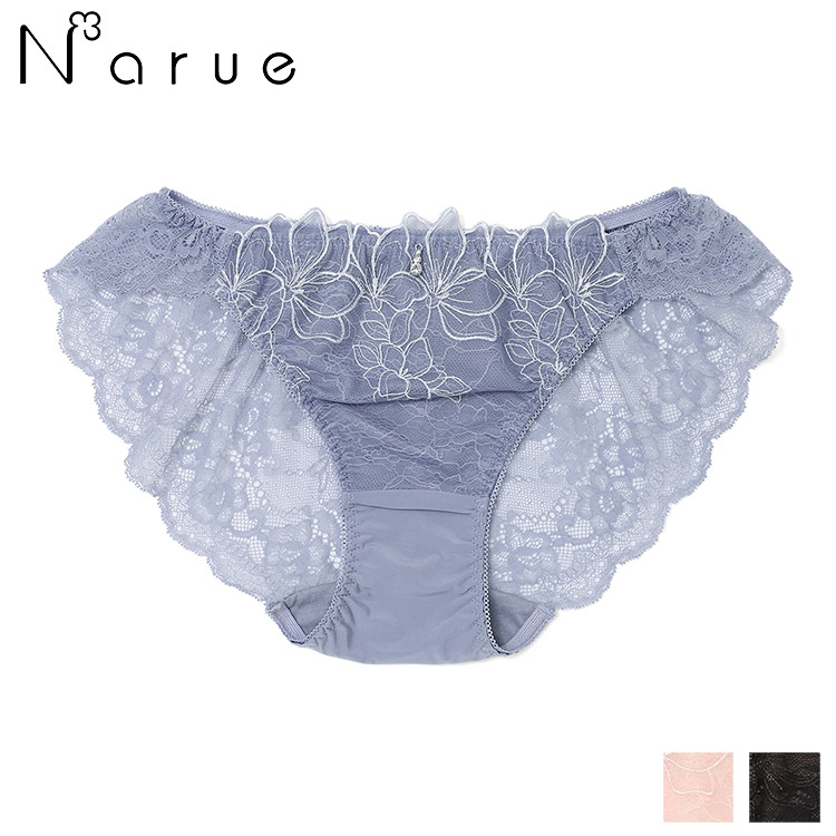 21-18127｜ナルエー narue カルラ 21-18525シリーズ フリルレースショーツ 全3色 M