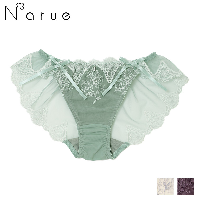 21 ナルエー Narue シュテフィ バックレースショーツ 全3色 M 下着 ランジェリーの専門店 アンテシュクレ Intesucre