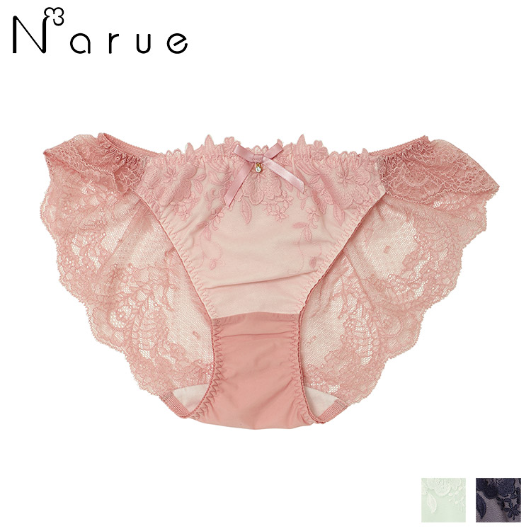 21-38107｜ナルエー narue シャルマン バックレースショーツ 全3色 M