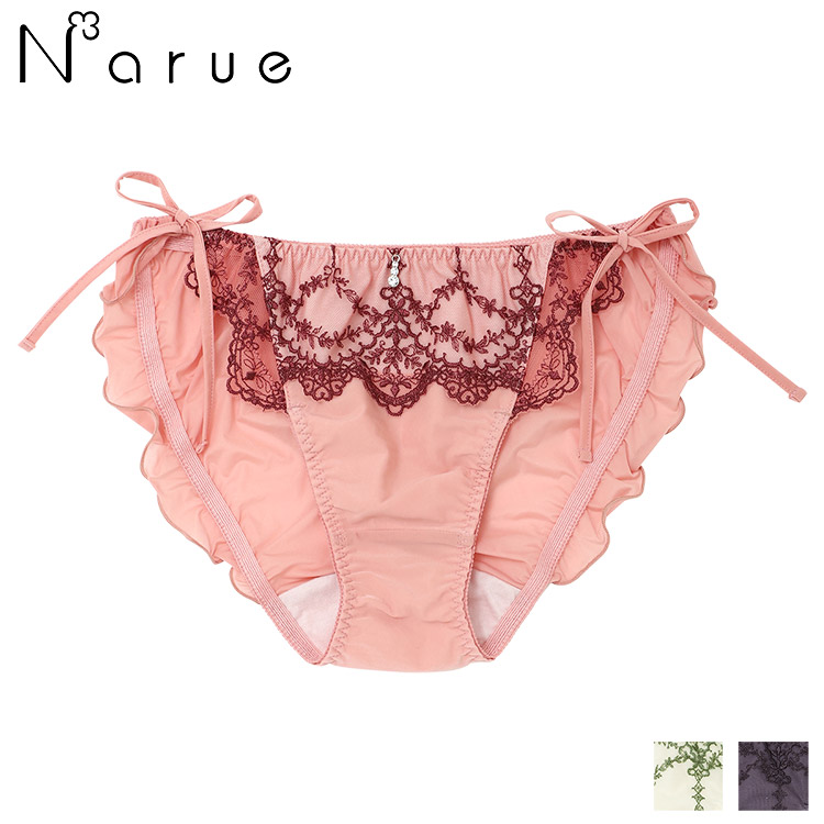 21-58103｜ナルエー narue ベル サイドリボンショーツ 全3色 M