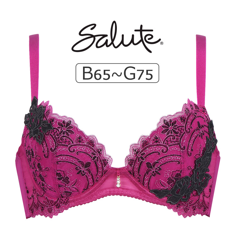 BTJ474｜ワコール サルート 74G Real Up Bra ブラジャー単品 全5色 B-G/65-75