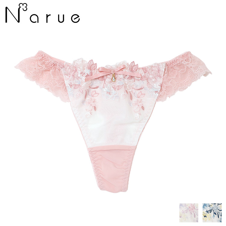 22-18123｜ナルエー narue フルラージュ 22-18520シリーズ Ｔバックショーツ 全3色 L