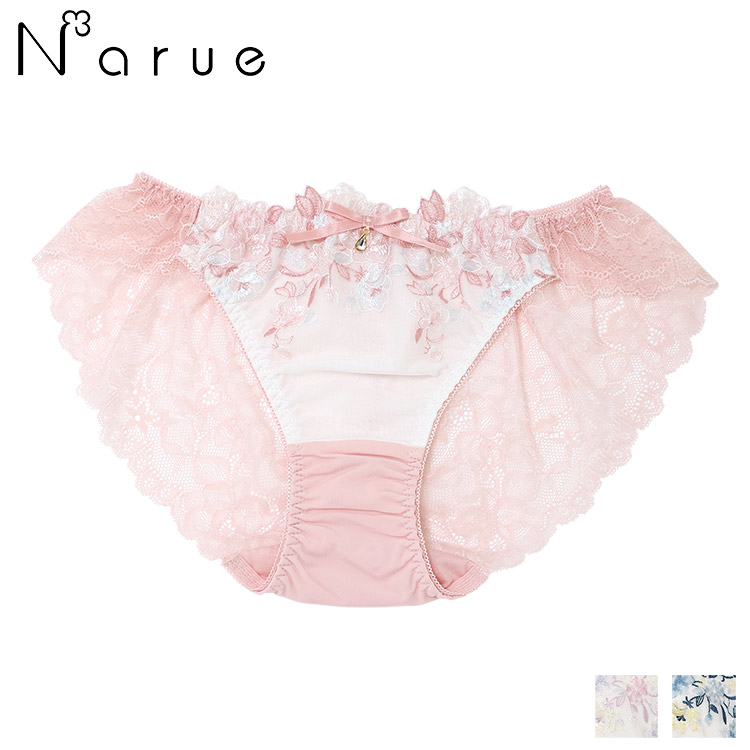 22-18122｜ナルエー narue フルラージュ 22-18520シリーズ バックレースショーツ 全3色 M