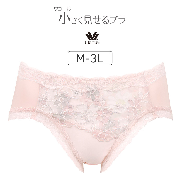 PRA123｜ワコール 小さく見せるブラ BRB423シリーズ スタンダードショーツ 全6色 M-3L 下着・ランジェリーの専門店  アンテシュクレ(intesucre)