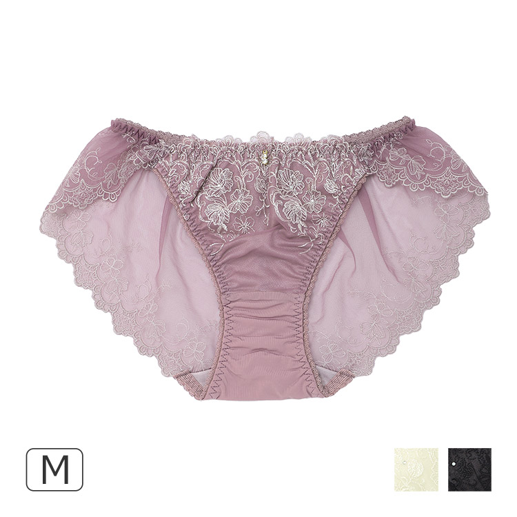 23-58127｜ナルエー narue ロゼ 23-58525シリーズ バックレースショーツ M/L
