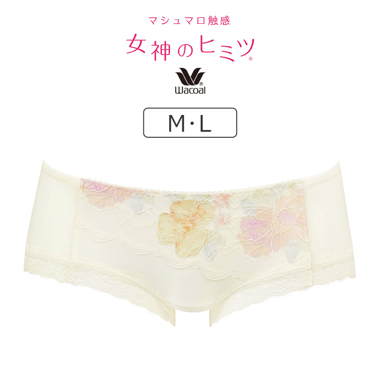 PRA676｜ワコール 女神のヒミツ BRB476シリーズ ボーイレングスショーツ M/L