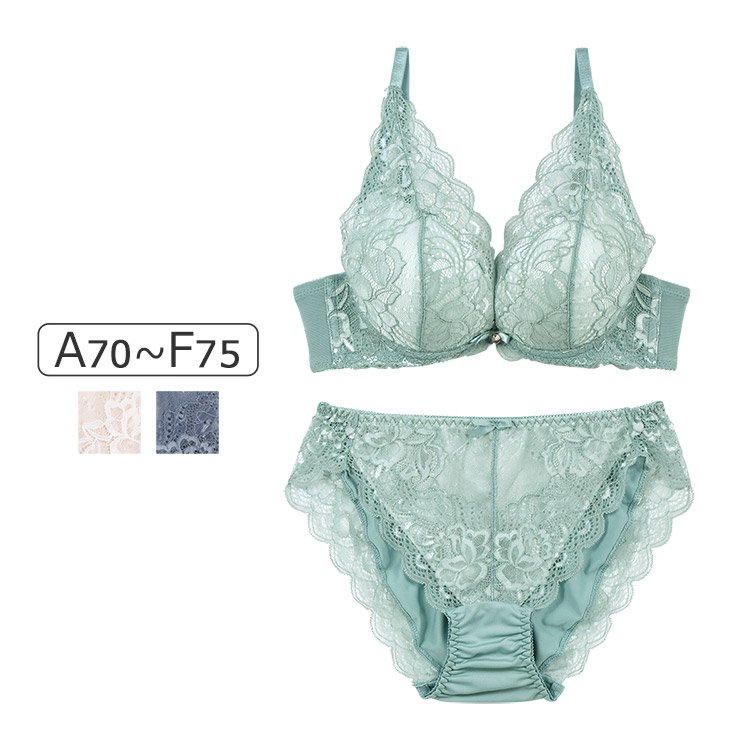 327216｜COCO Linge エターナルレディレース ブラセット ABCDEFカップ/アンダー65/70/75cm