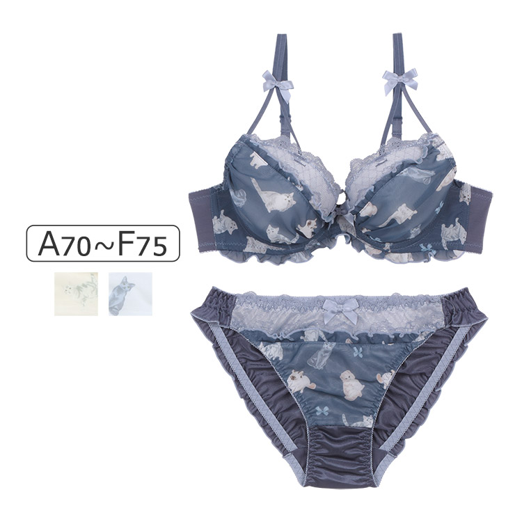 327231｜COCO Linge プッチミネット ブラセット ABCDEFカップ アンダー 65/70/75cm