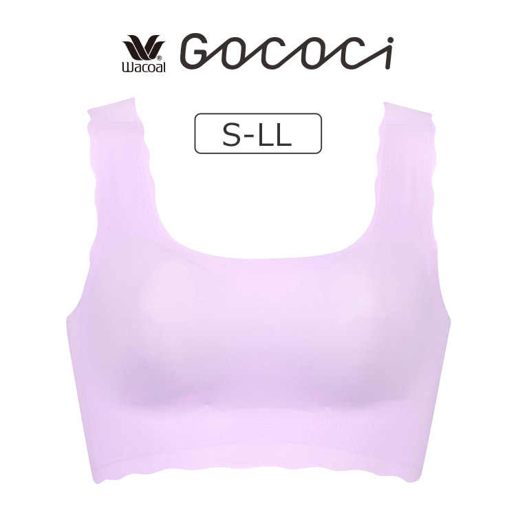 CGG535｜ワコール GOCOCi カップ付きハーフトップ S-LL