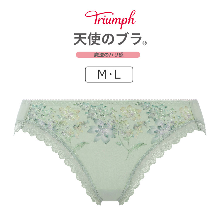 TR597Hikini｜トリンプ 天使のブラ 魔法のハリ感 TR597シリーズ スタンダードショーツ M/L