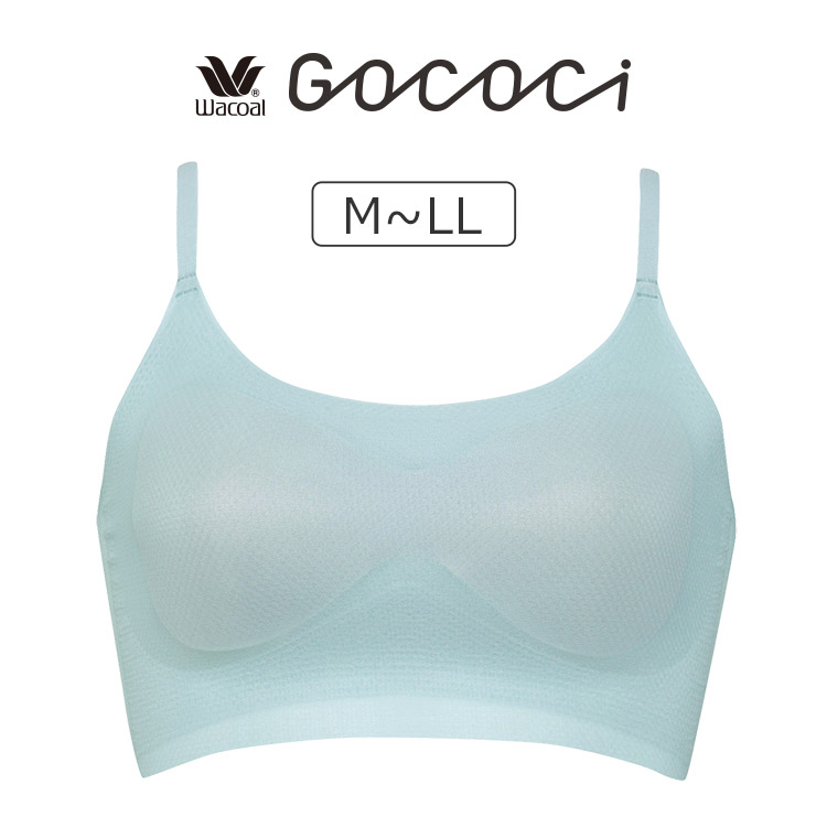 CGG271｜ワコール GOCOCi 涼感タイプ カップ付きハーフトップ M/L/LL