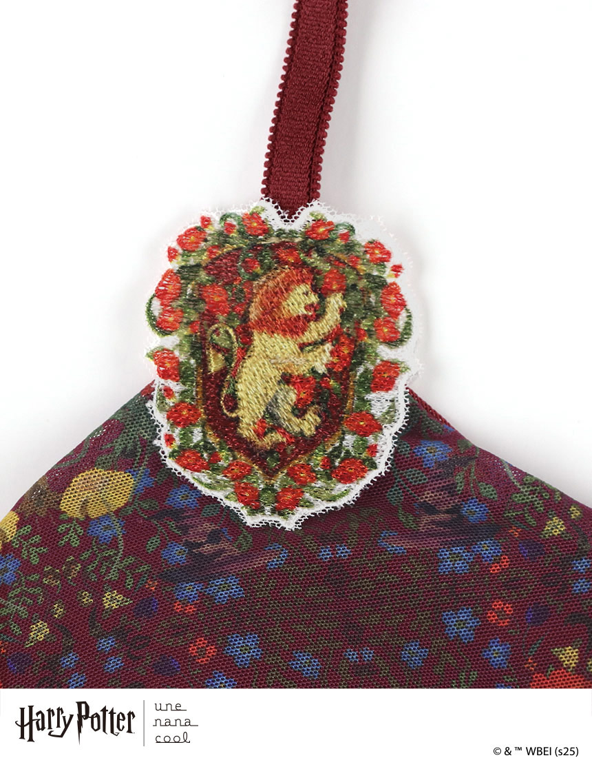 BUN129|ウンナナクール une nana cool Harry Potter × une nana cool 364 シンプル ノンワイヤーブラ S/M/L/LL