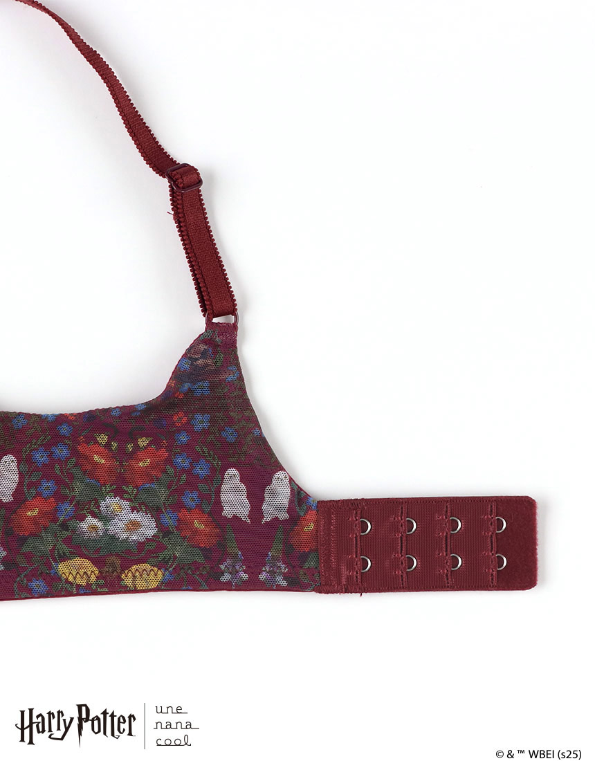 BUN129|ウンナナクール une nana cool Harry Potter × une nana cool 364 シンプル ノンワイヤーブラ S/M/L/LL