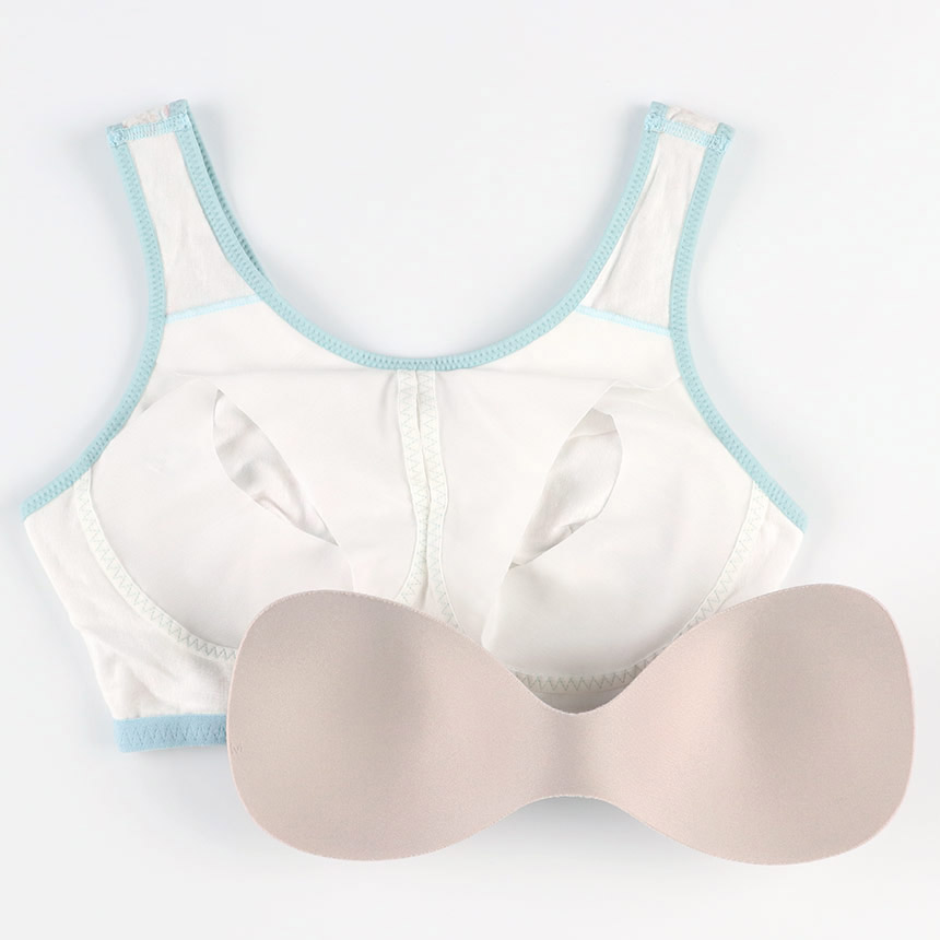 JB3950|ウンナナクール une nana cool ナイトアップブラ MADE WITH LIBERTY FABRIC ノンワイヤーブラ M/L/LL