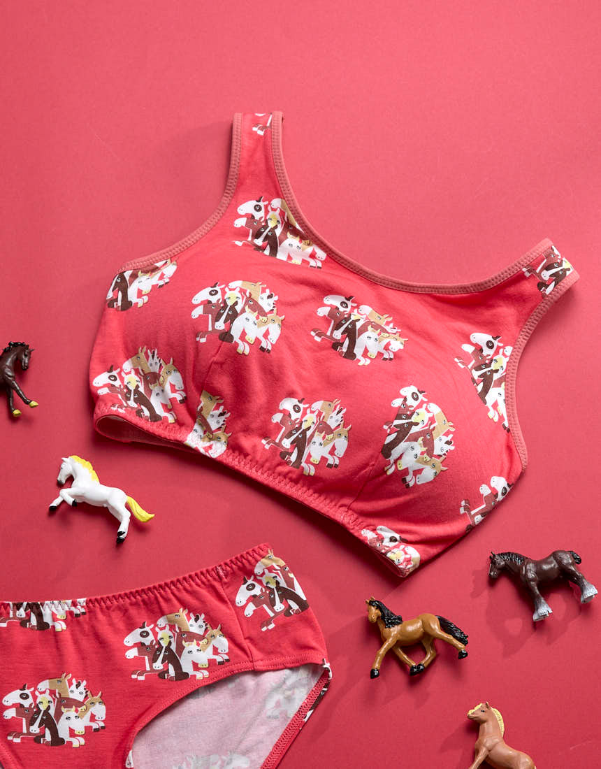 JB3956|ウンナナクール une nana cool 2026年お年賀「まるっとうまくいく」 ナイトアップブラ ノンワイヤーブラ M/L/LL